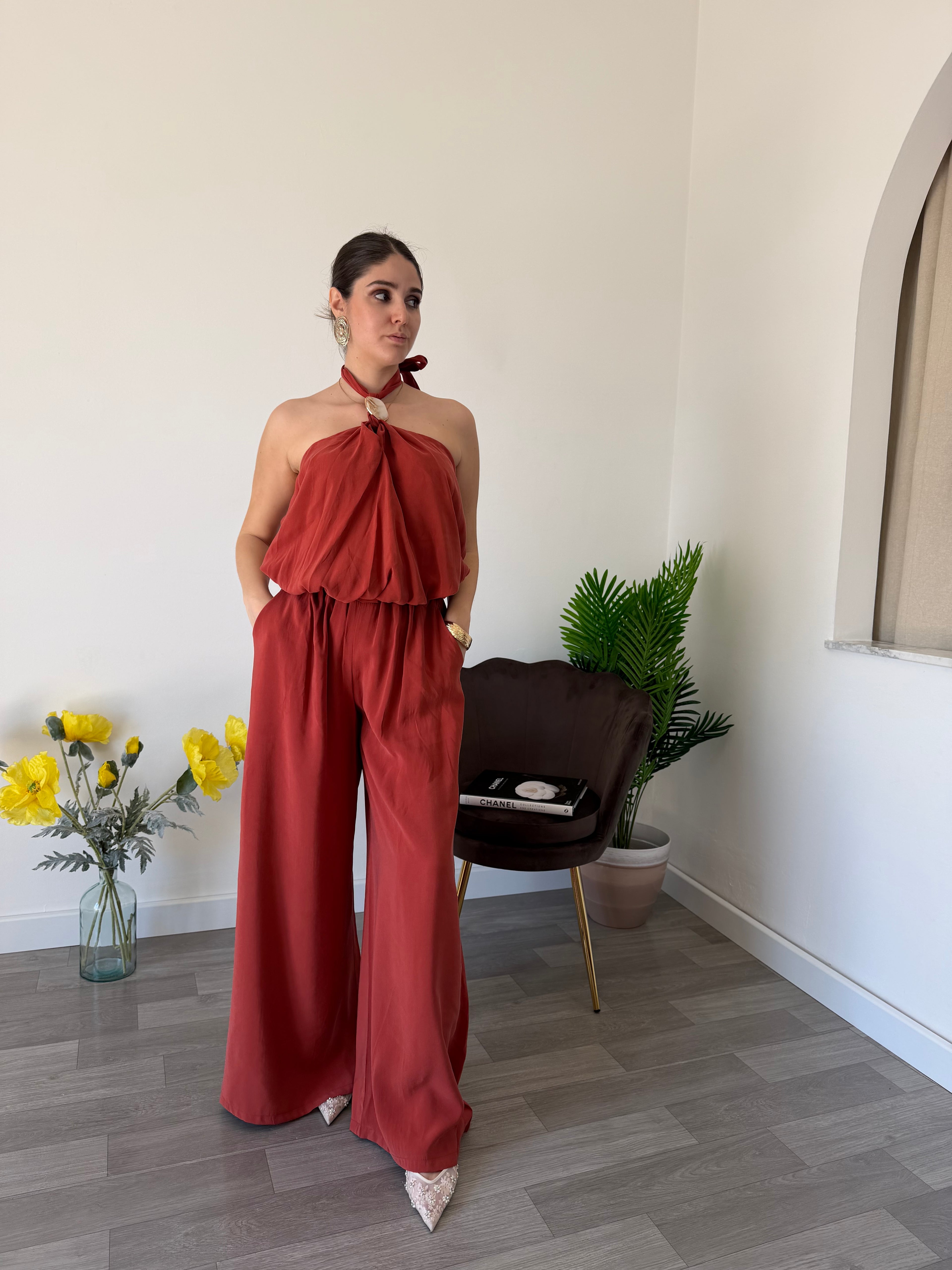 Coordinato con dettaglio in Madreperla