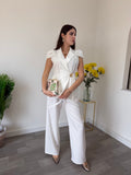 Tailleur con Manica Velata