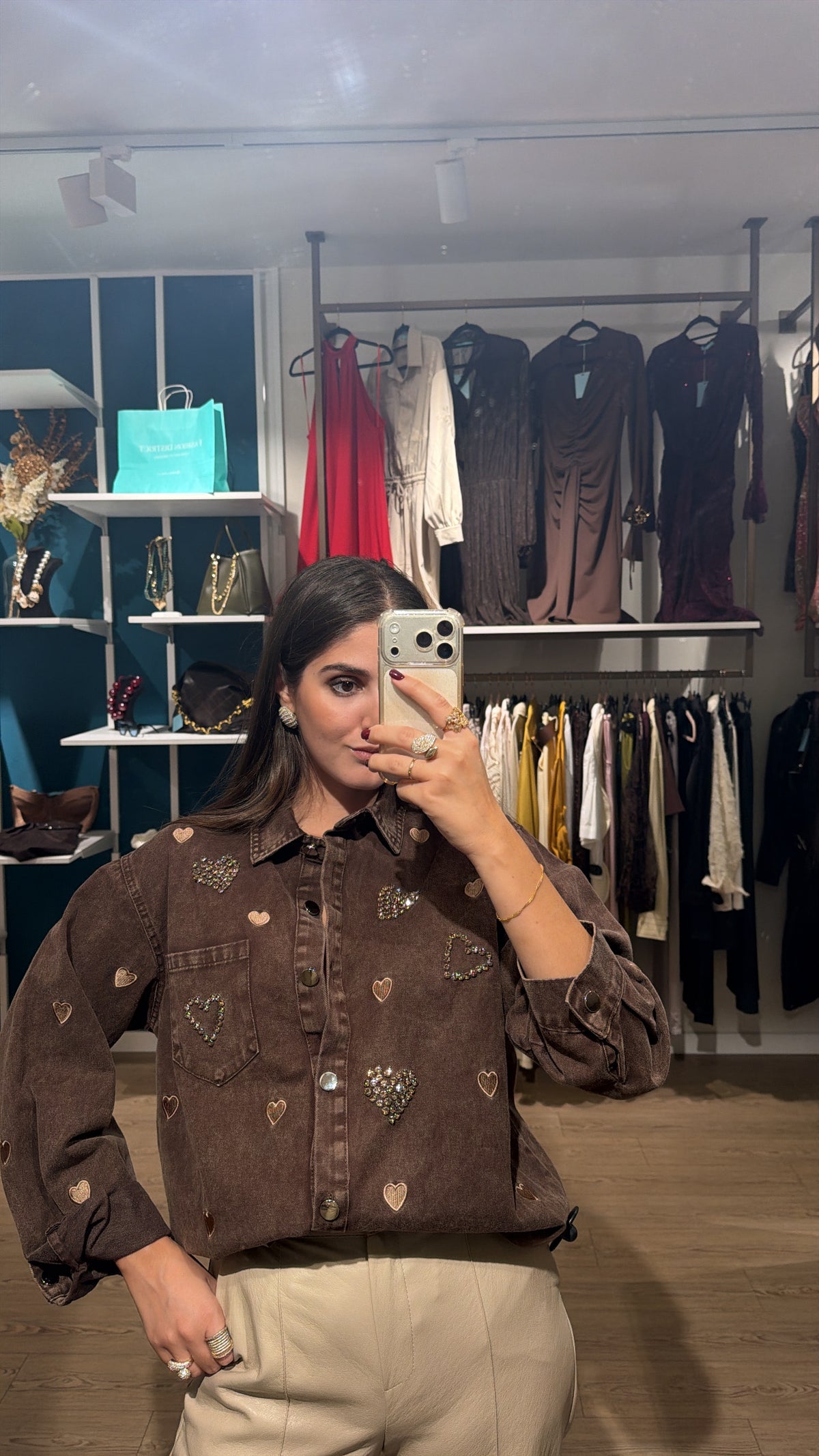Camicia cuori