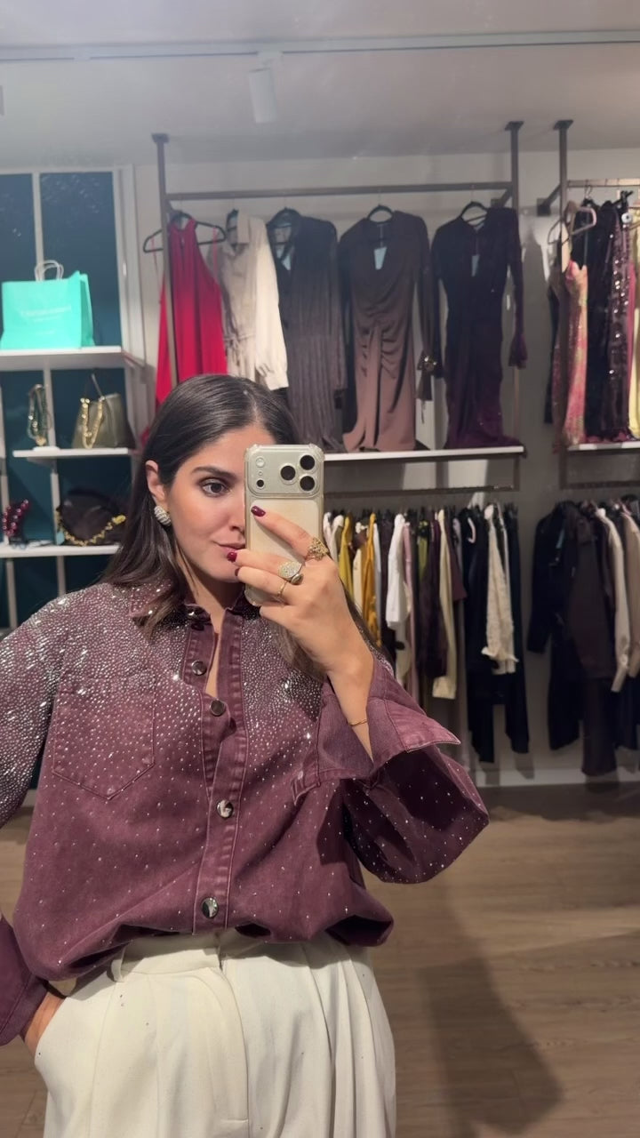 Camicia Strass